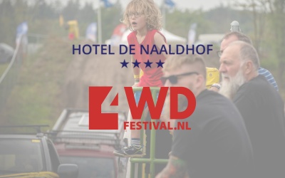 4WD Festival Hotel de Naaldhof (4 sterren) Overnachtings Arrangement