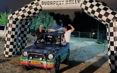 Te zien op het komend 4WD Festival! Mitsubishi Mini Pajero VR-II 4wD. Rally-uitgevoerd