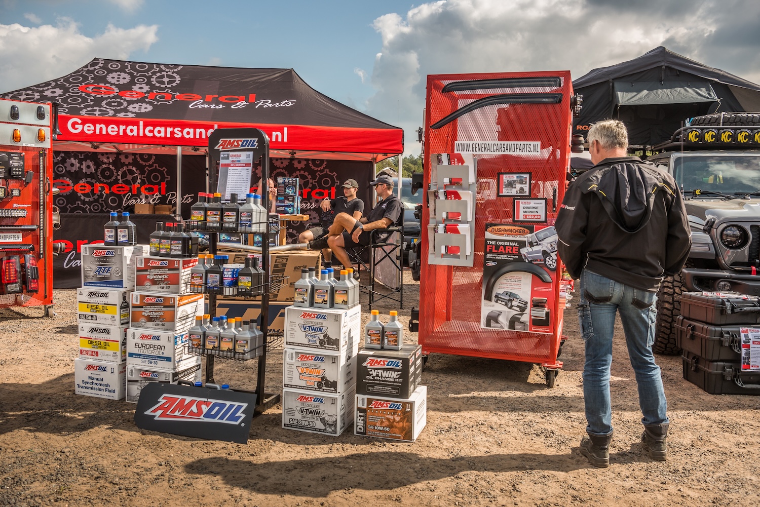 Mooie presentatie van General Cars & Parts Frans van Esch